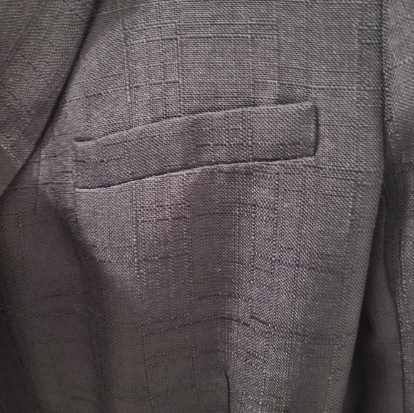 Tuckernuck Diana Blazer Double Breasted Oversized Black Gold Button - Picture 3 of 5